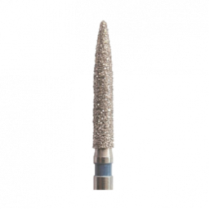 Jota 863.RA.016 бор алмазный, форма цилиндр заостренный, диаметр 1,6 мм, 5 шт.