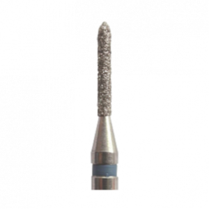 Jota 868.FG.010 бор алмазный, форма цилиндр заостренный, диаметр 1 мм, 5 шт.