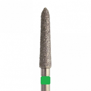 Jota 879G.FG.016 бор алмазный, форма торпеда, диаметр 1,6 мм, 5 шт.