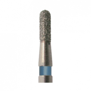 Jota 880.FG.012 бор алмазный, форма цилиндр закругленный, диаметр 1,2 мм, 5 шт.