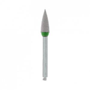 Jota 9812F.RA.040 полиры алмазные, для керамики и металла, диаметр 4 мм, форма пламя, 2 шт.