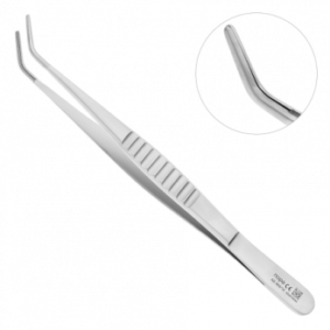 Nopa Instruments пинцет хирургический, изогнутый, 16 см