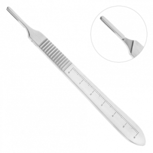 Nopa Instruments рукоятка для скальпеля №3, с линейкой