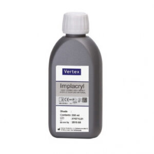 Vertex Implacryl (Вертекс Имплакрил) пластмасса, жидкость, 250 мл