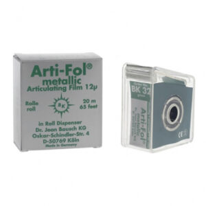 Bausch BK 32 фольга артикуляционная зеленая металлик 12 мкм, 22 мм x 20 м