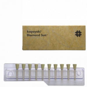 Kagayaki Diamond Sun полиры, форма чашка, цвет бежевый, 30 шт.