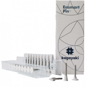 Kagayaki Ensmart Pin 125 полиры в ассортименте (диск, пуля, чашка), на пластиковой ножке, цвет белый, 30 шт.