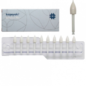 Kagayaki Enforce Pin 125 полиры, форма пуля, цвет белый, 40 шт.