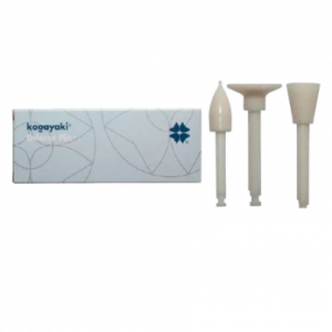 Kagayaki Enforce Pin 125 полиры в ассортименте (диск, пуля, чашка), цвет белый, 30 шт.