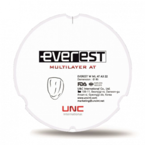 Everest Multilayer AT диск циркониевый, многослойный, 95 x 22 мм, цвет A3
