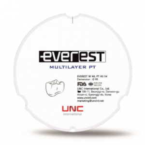 Everest Multilayer PT диск циркониевый, многослойный, 95 x 14 мм, цвет A1