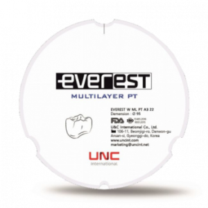Everest Multilayer PT диск циркониевый, многослойный, 95 x 22 мм, цвет A3