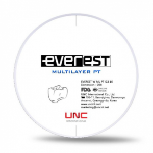 Everest Multilayer PT диск циркониевый, многослойный, 98 x 16 мм, цвет D2