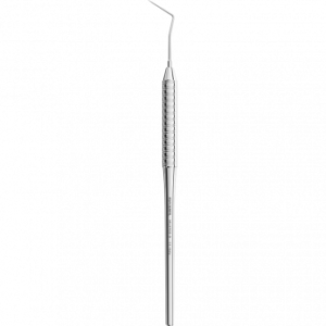 Asa Dental ML0700-9 Leonardo зонд №9, односторонний, изогнутый, с легкой ручкой