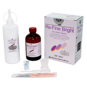 Re-Fine Bright пластмасса самотвердеющая быстрой полимеризации, цвет Clear, 250 г + 260 мл