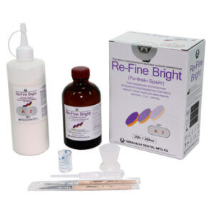 Re-Fine Bright пластмасса самотвердеющая быстрой полимеризации, цвет A2, 250 г + 260 мл