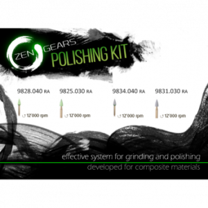 Jota Zen gears Kit набор полиров для работы с композитом, 4 инструмента