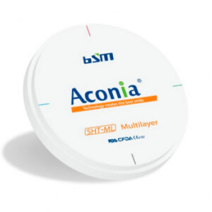 Aconia SHT ML диск диоксида циркония, 98 x 25 мм, цвет C1
