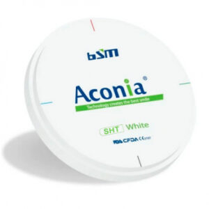 Aconia SHT диск диоксида циркония, 95 x 20 мм, цвет белый