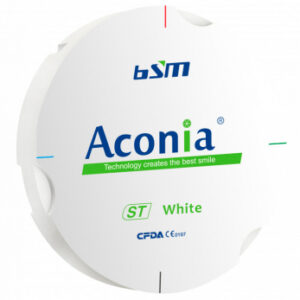 Aconia ST диск диоксида циркония, 95 x 14 мм, цвет белый