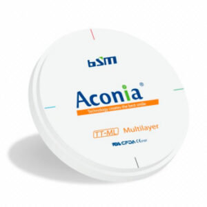 Aconia TT ML диск диоксида циркония, 98 x 22 мм, цвет C4