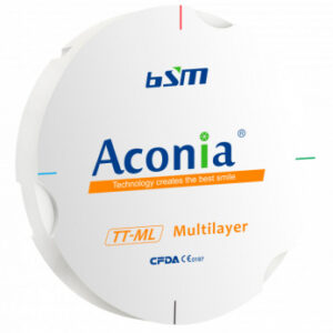 Aconia TT ML диск диоксида циркония, 95 x 18 мм, цвет D4