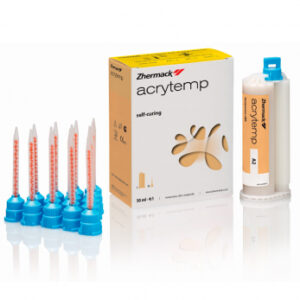 Acrytemp (Акритемп) пластмасса для изготовления коронок и мостов, цвет A1