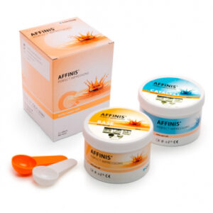 Affinis Putty Super Soft A-силиконовая масса для снятия оттисков зубов, 2x300 мл