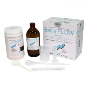 Basis Flow пластмасса универсальная, цвет LF Pink, порошок 650 г + жидкость 500 мл