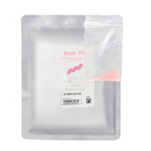 Basis PC пластмасса в гранулах для термо-пресса, цвет Clear Pink (прозрачный розовый), 100 г