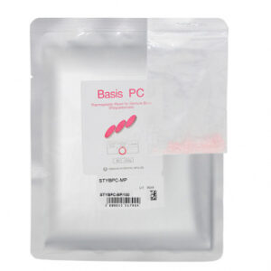 Basis PC пластмасса в гранулах для термо-пресса, цвет Marble Pink (мраморный розовый), 100 г