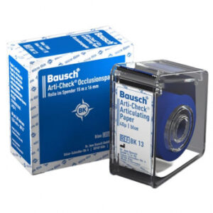 Bausch BK 13 бумага артикуляционная синяя 40 мкм, 16 мм x 15 м, в рулоне