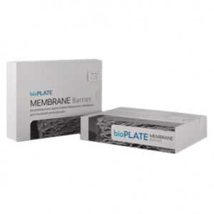 bioPLATE Barrier резорбируемая двухслойная барьерная мембрана, эластичная, 15х20 мм