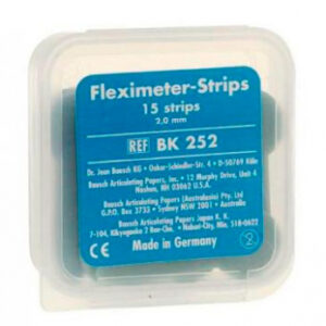 Bausch BK 252 полоски-шаблоны гибкие 2 мм, цвет синий, 15 шт.