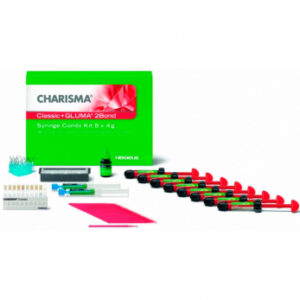 Charisma Classic Syr Combi kit материал для пломбирования и реставраций, 8 шприцев по 4 г, 2 бонда, гель