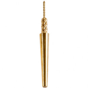 Dowel Pin №2 штифты латунные с иглой, длина 22 мм, 100 шт.