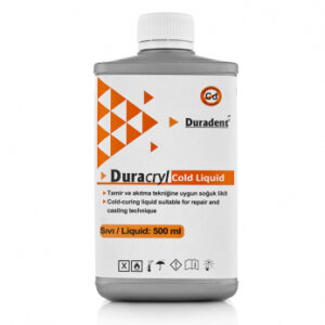 Duradent Duracryl Castable, пластмасса холодной полимеризации, жидкость, 500 мл