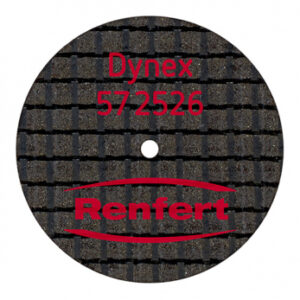 Dynex диски отрезные, армированные стекловолокном для резки и шлифовки сплавов, 26 мм x 0,25 мм, 20 шт.