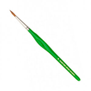 Кисть Kolinsky Brush #4 с натуральным ворсом, размер 4, 1 шт.