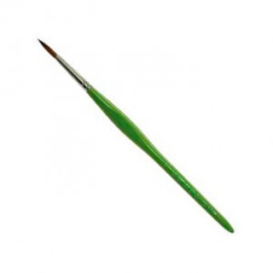 Кисть Kolinsky Brush #6 с натуральным ворсом, размер 6, 1 шт.