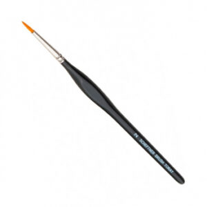 Кисть Toray Brush #2 с синтетическим ворсом, размер 2, 1 шт.