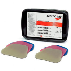 Elite LC Tray пластины для изготовления индивидуальных ложек, цвет розовый, 50 шт.