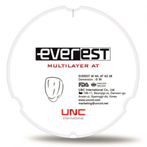 Everest Multilayer AT диск циркониевый, многослойный, 95 x 18 мм, цвет A2