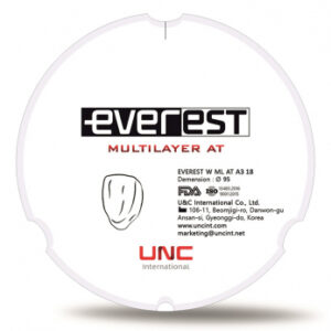 Everest Multilayer AT диск циркониевый, многослойный, 95 x 18 мм, цвет A3