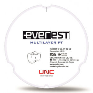 Everest Multilayer PT диск циркониевый, многослойный, 95 x 18 мм, цвет A2