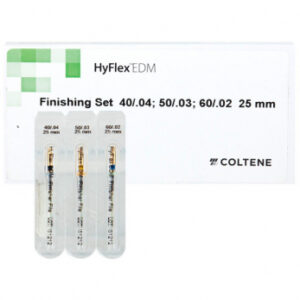 HyFlex EDM NiTi финишный набор для шейпинга (файлы 40/.04 50/.03 60/.02), длина 25 мм, 3 шт.