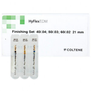 HyFlex EDM NiTi финишный набор для шейпинга (файлы 40/.04 50/.03 60/.02), длина 21 мм, 3 шт.