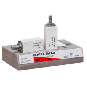 IPS e.max ZirCAD inLab MO B40 L блоки из оксида циркония, цвет MO 0, 3 шт.