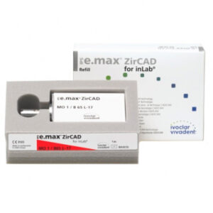IPS e.max ZirCAD inLab MO B65 L-17 блоки из оксида циркония, цвет MO 0, 1 шт.