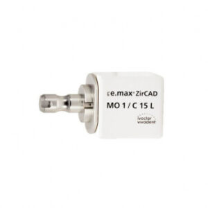 IPS e.max ZirCAD inLab MO C15 L блоки из оксида циркония, цвет MO 0, 5 шт.